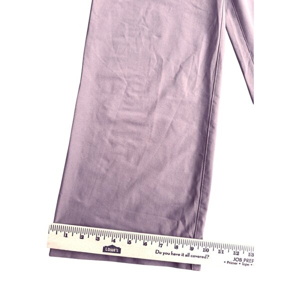 LULULEMON Pants Size 27 Wide Leg Lilac Made With Recycled Polyester & Elastane - Picture 8 of 11